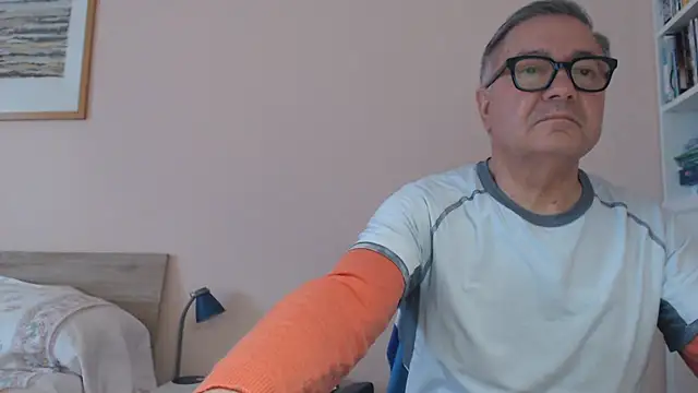 you6me (M grandpa) - Naked show cum