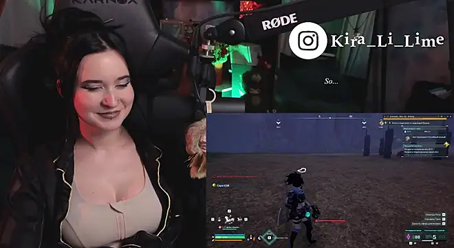 KiraLiLime live cam on StripChat