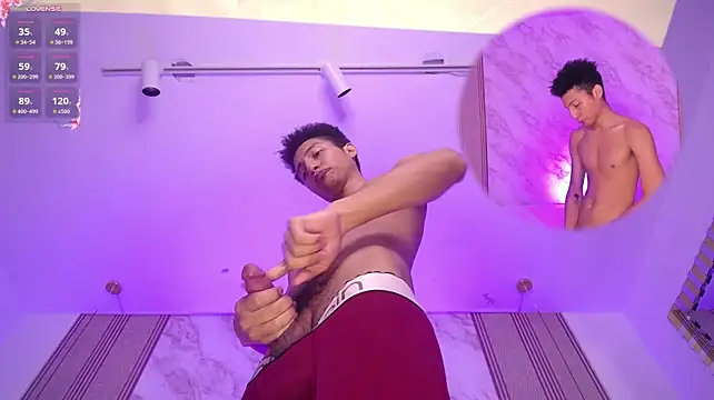 andrewreed_ (M young) - Make shine my body with Oil