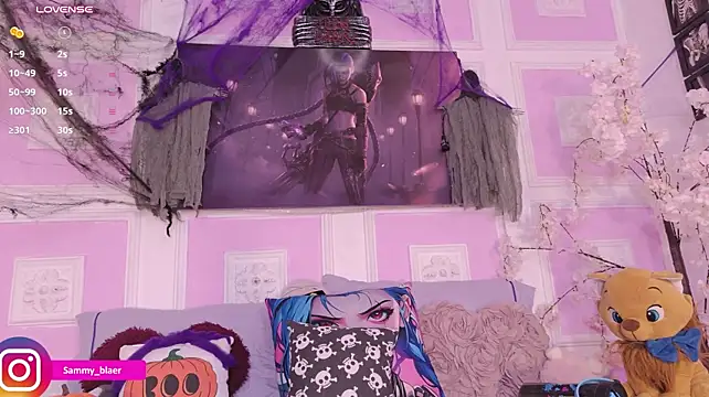 sammyblaer (F teen) - Fuckmachine with show cum