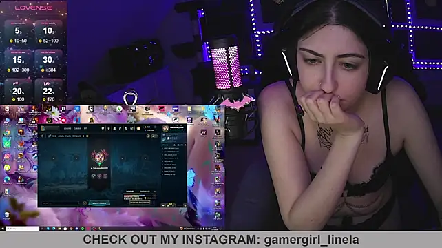 Gamergirl-Linela webcam