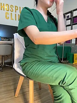 public_orgasm (F young) - make me orgasm at the clinic/クリニックでオーガズム