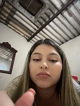 lunablossom_ (F young) - Dildo in the pussy