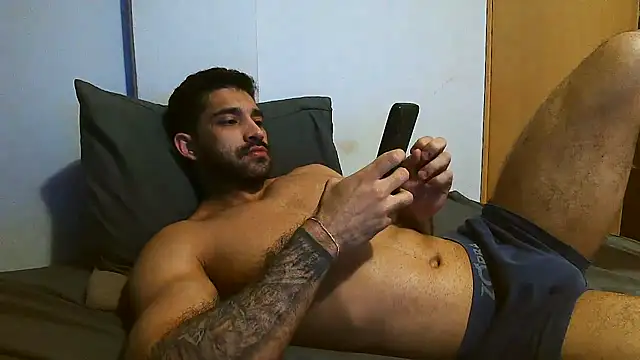 macho_fit (M young) - #beardy #bisexuals #brazilian #brunettes #cam2cam #dirty-talk #flashing #flexing #foot-fetish #handjob #handy #hd #masturbation #middle-priced-privates #muscular #orgasm #outdoor #portuguese-speaking #sexting #shower #smoking #sph #striptease #white #young