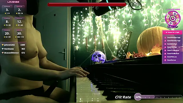 artofsweet (F young) - playing Piano