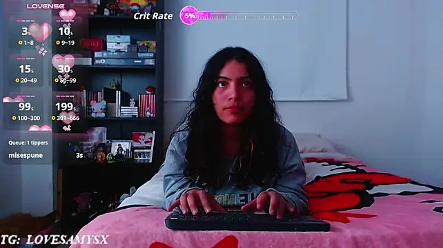 Lovelyamyy live cam on StripChat