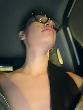 aria51 (F young) - ahegao+spits on naked boobs in BUS🤤💦🚌