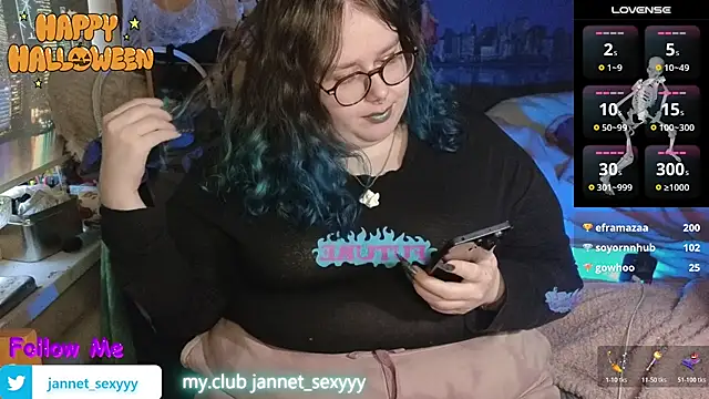 jannetpie (Ask my age) - 🎃 Show off a super soft tummy🎃