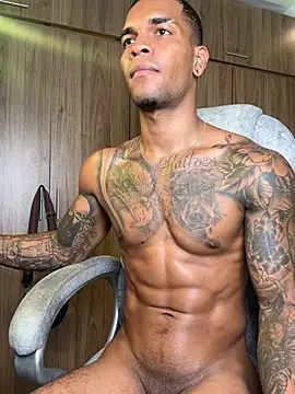 blackboy-strong (M young) - Cum show