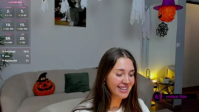 Anya-Ray, modèle webcam