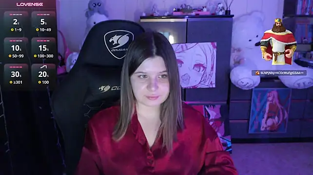 AmyVibess, modèle webcam