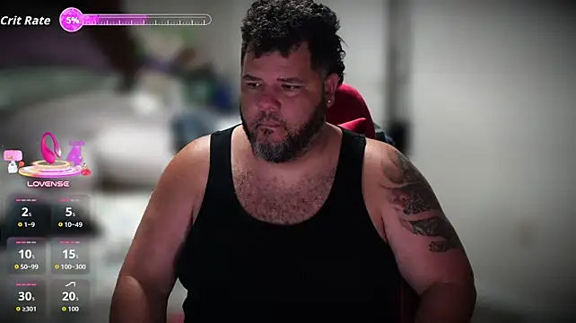HotDominicanCumの配信中の画面