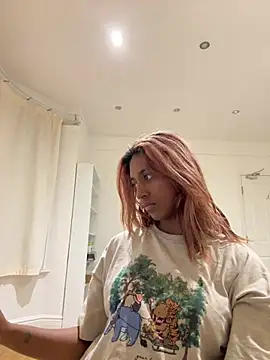 DonnaShyの配信中の画面