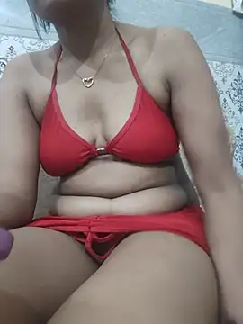 Chahat_hotty29の配信中の画面