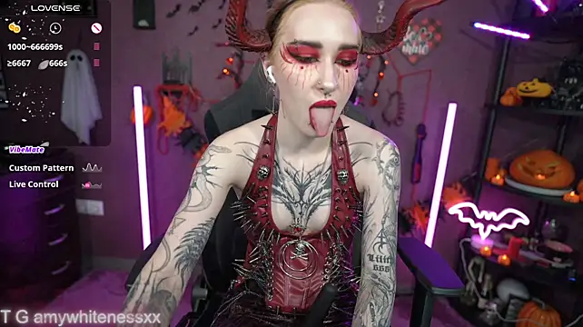 amywhitenessxxの配信中の画面