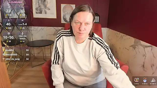 KellyPerfection的直播畫面