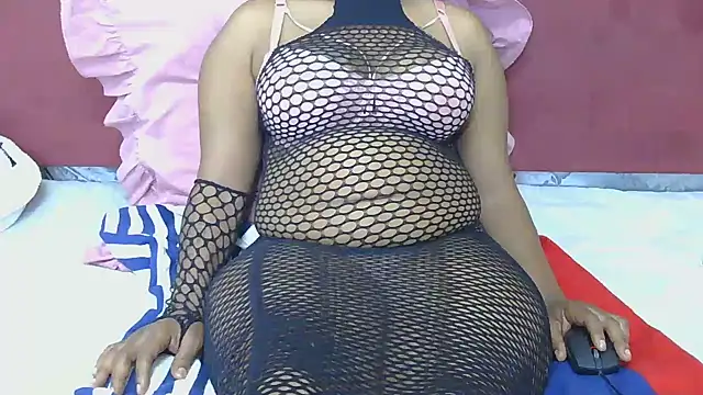 CandyTits001の配信中の画面